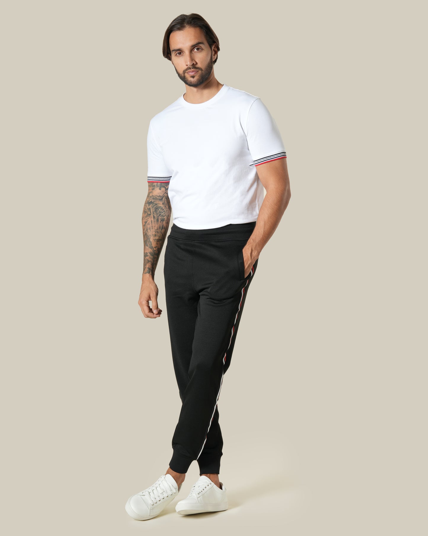 Striped Tracksuit Pants