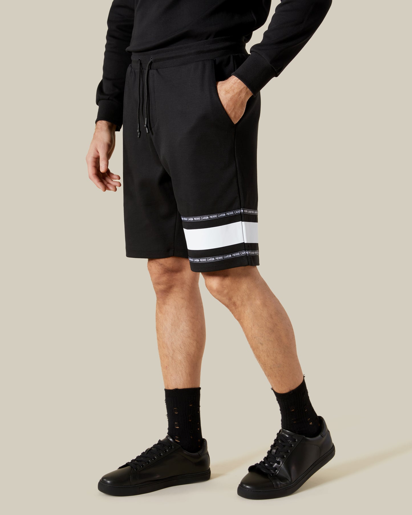 Brand Taped Track Shorts