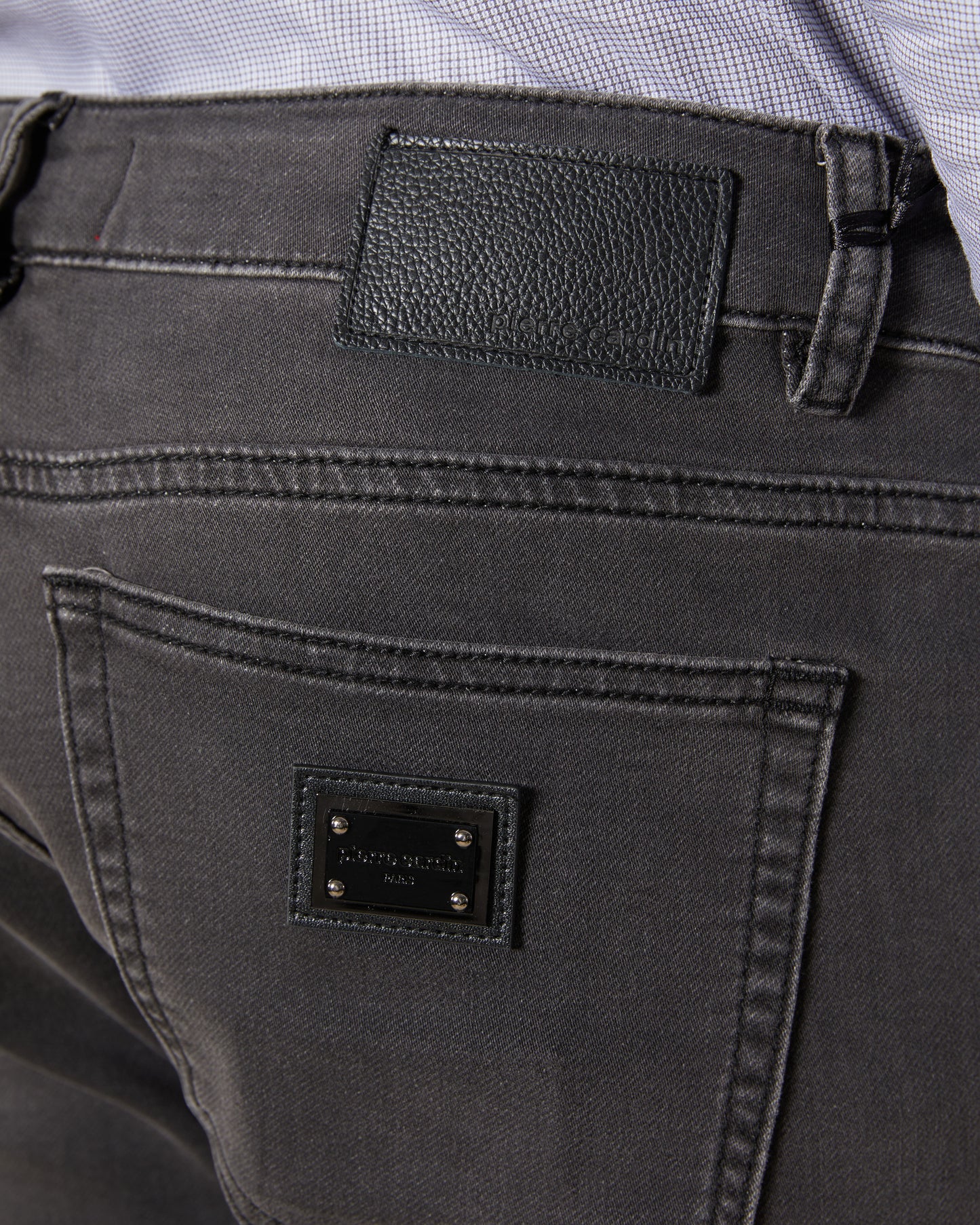 Patched Regular Fit Jeans