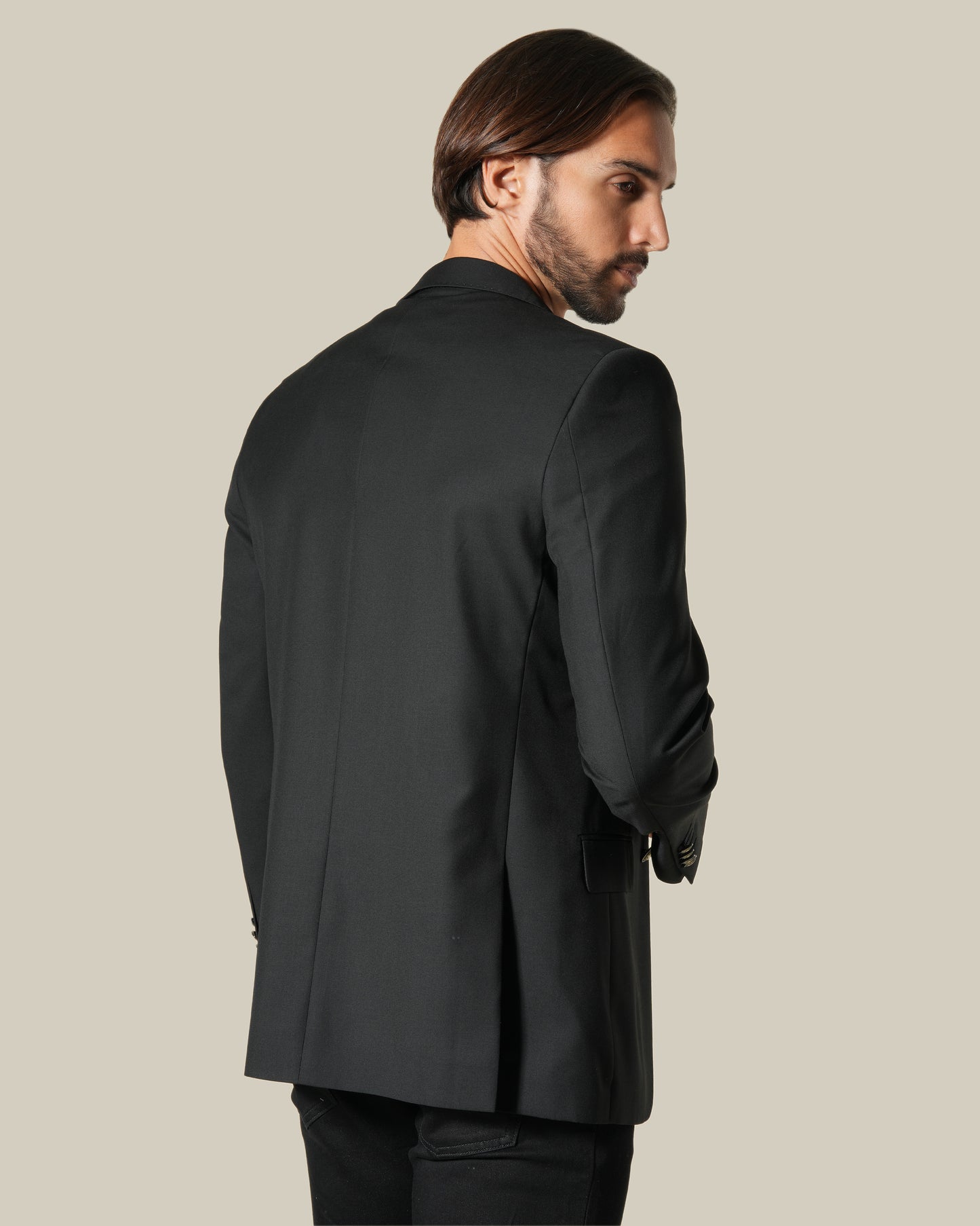Single-Breasted Suit Jacket