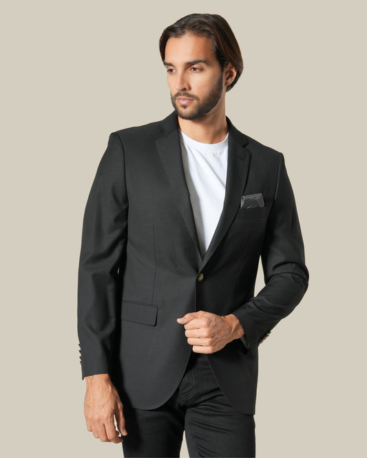 Single-Breasted Suit Jacket