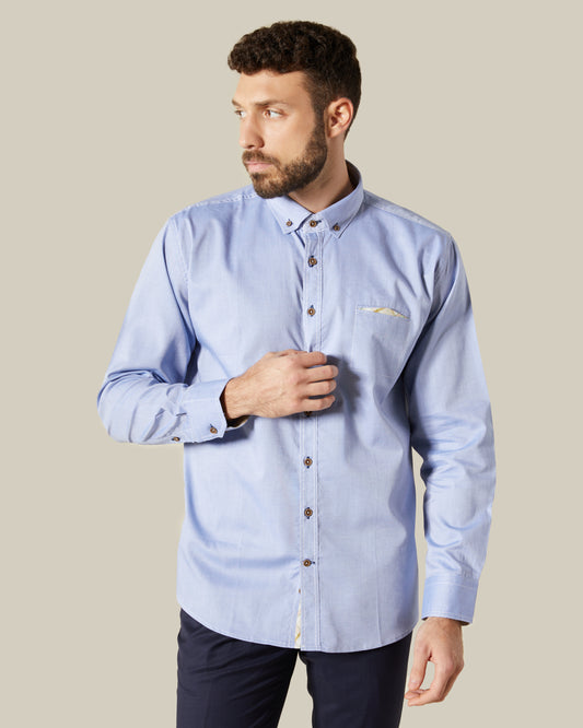 Check Accented Shirt