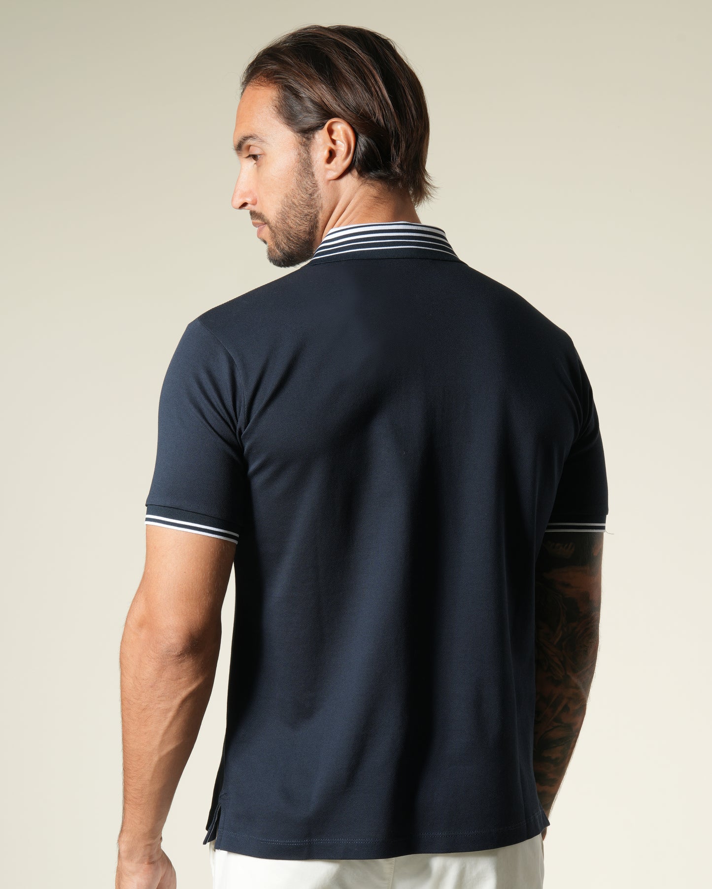 Cotton Pique Polo Shirt