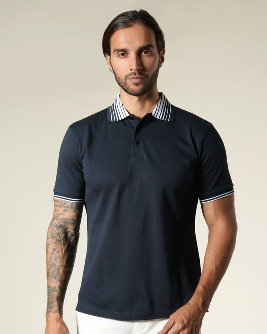 Cotton Pique Polo Shirt
