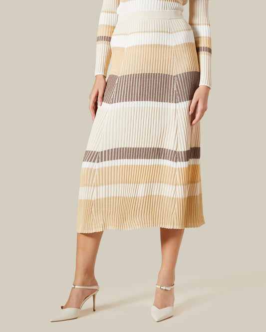 Ribbed Knit Skirt