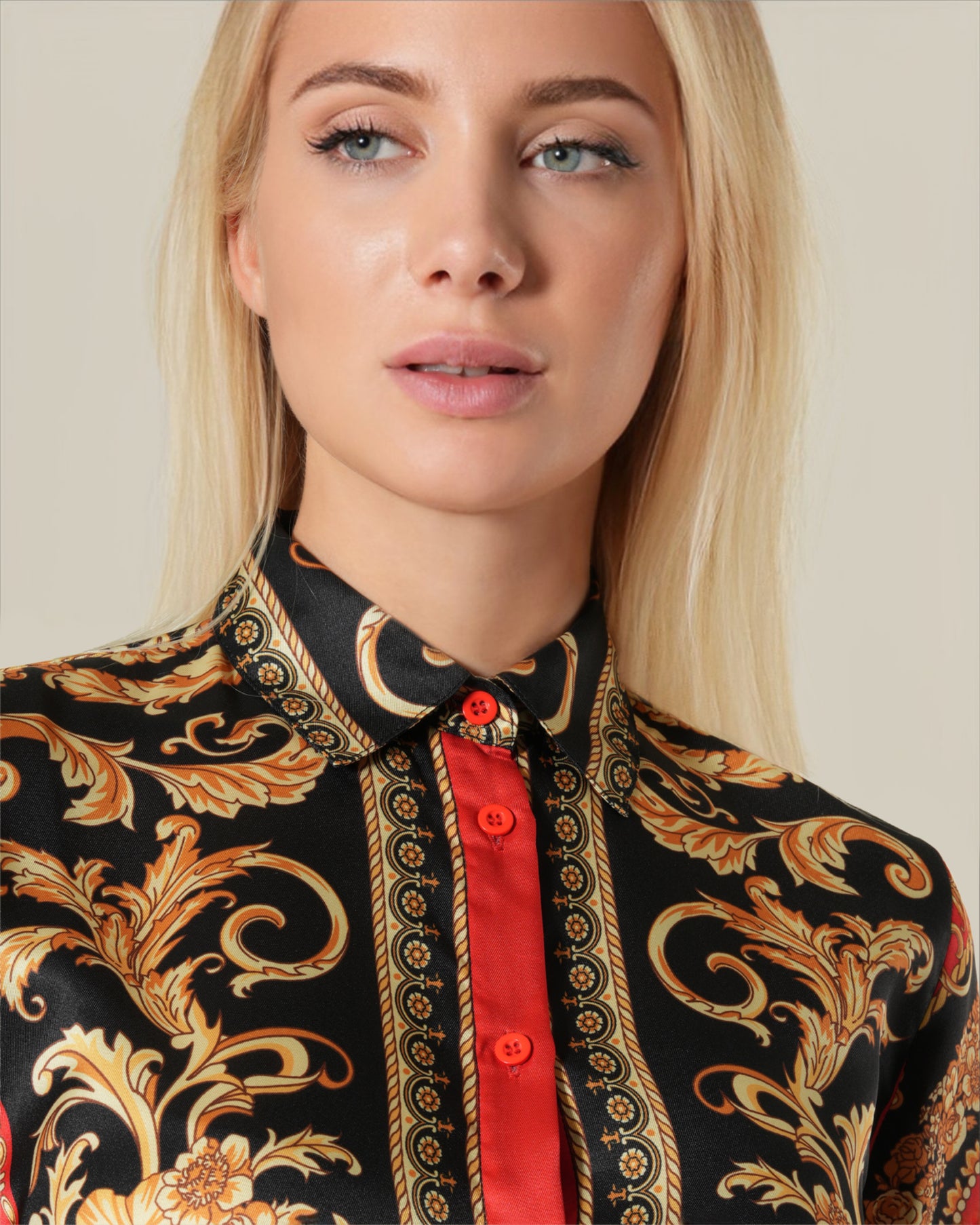 Spanish Baroque Printed Shirt