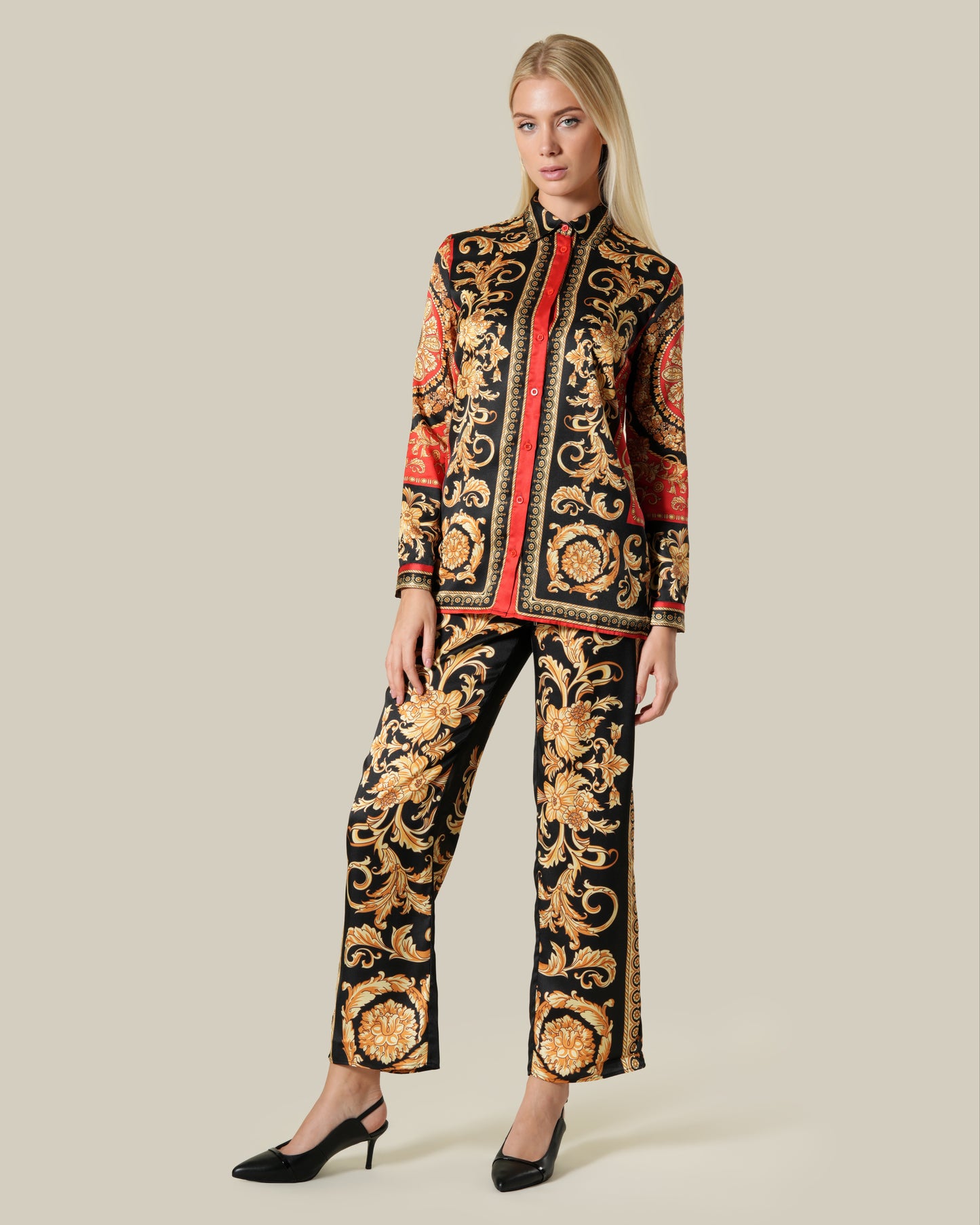 Spanish Baroque Printed Shirt