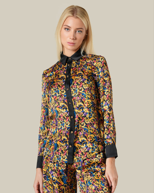 Multicolor Baroque Printed Shirt