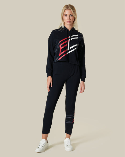 Graphic Print Tracksuit Set