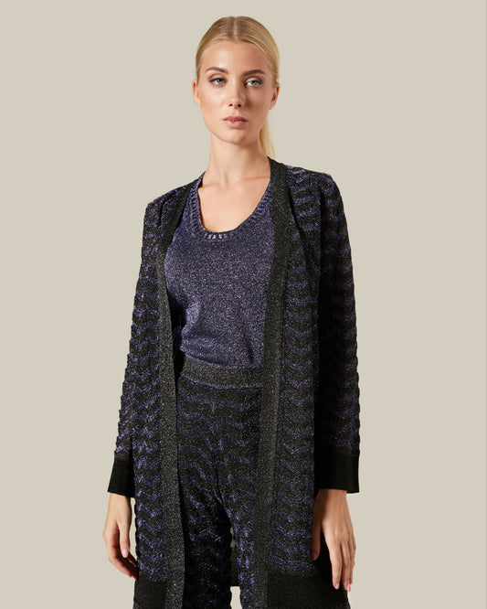 Zig-Zag Patterned Robe