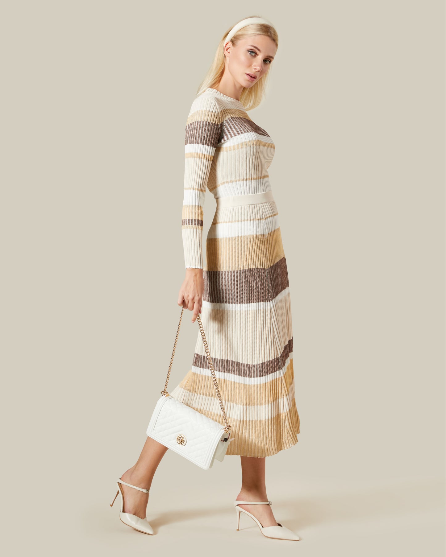 Ribbed Knit Skirt