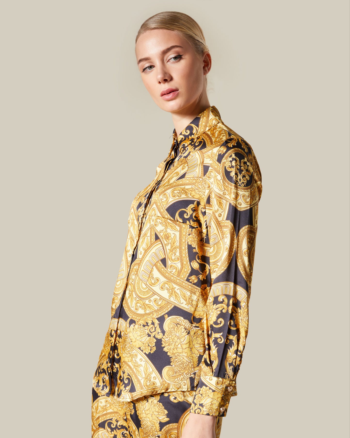 Gold Baroque Shirt
