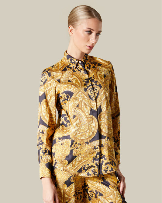 Gold Baroque Shirt
