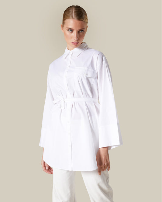 Tie Detailed Shirt