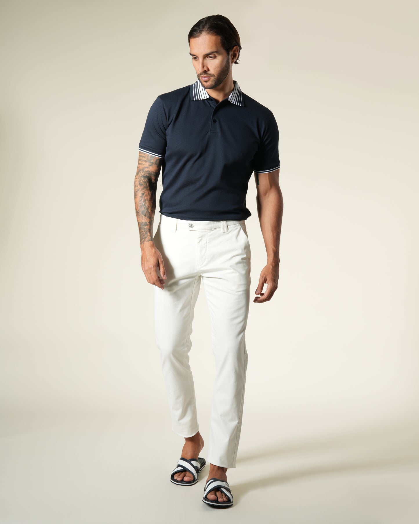 Cotton Pique Polo Shirt