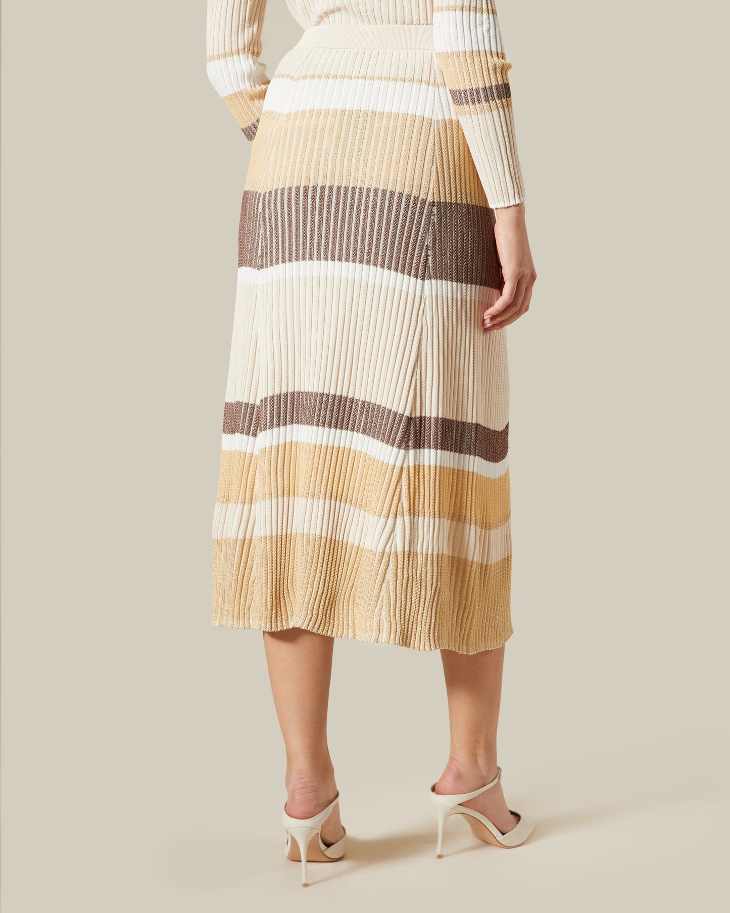 Ribbed Knit Skirt