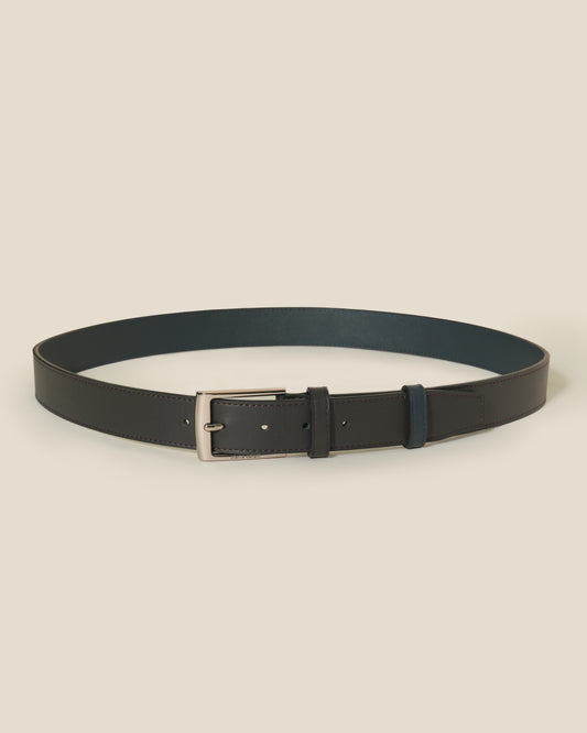 Two-Tone Leather Belt