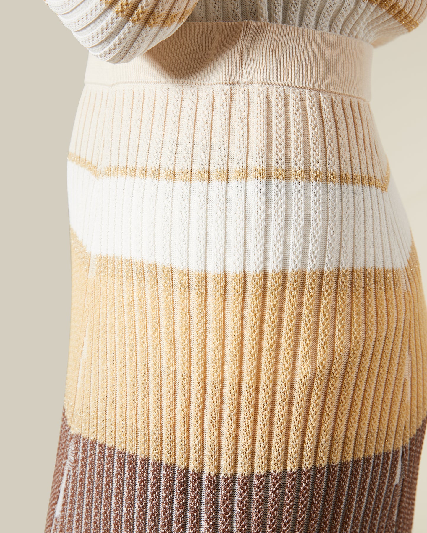 Ribbed Knit Skirt